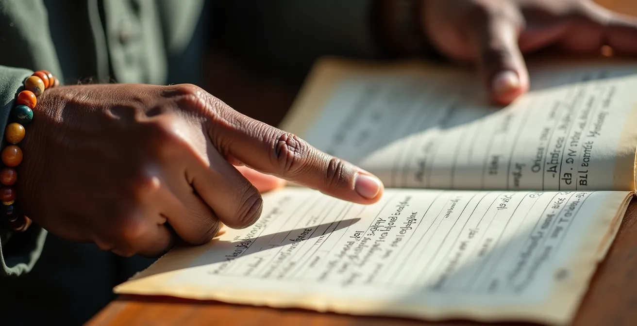 Ranger zeigt transparente Dokumentation der Conservation Fee Verwendung