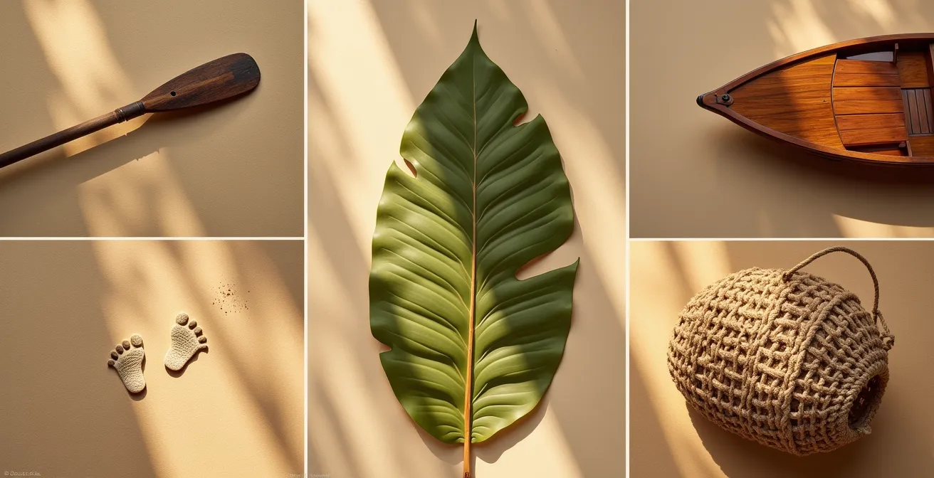 Collage verschiedener Safari-Arten in afrikanischer Landschaft