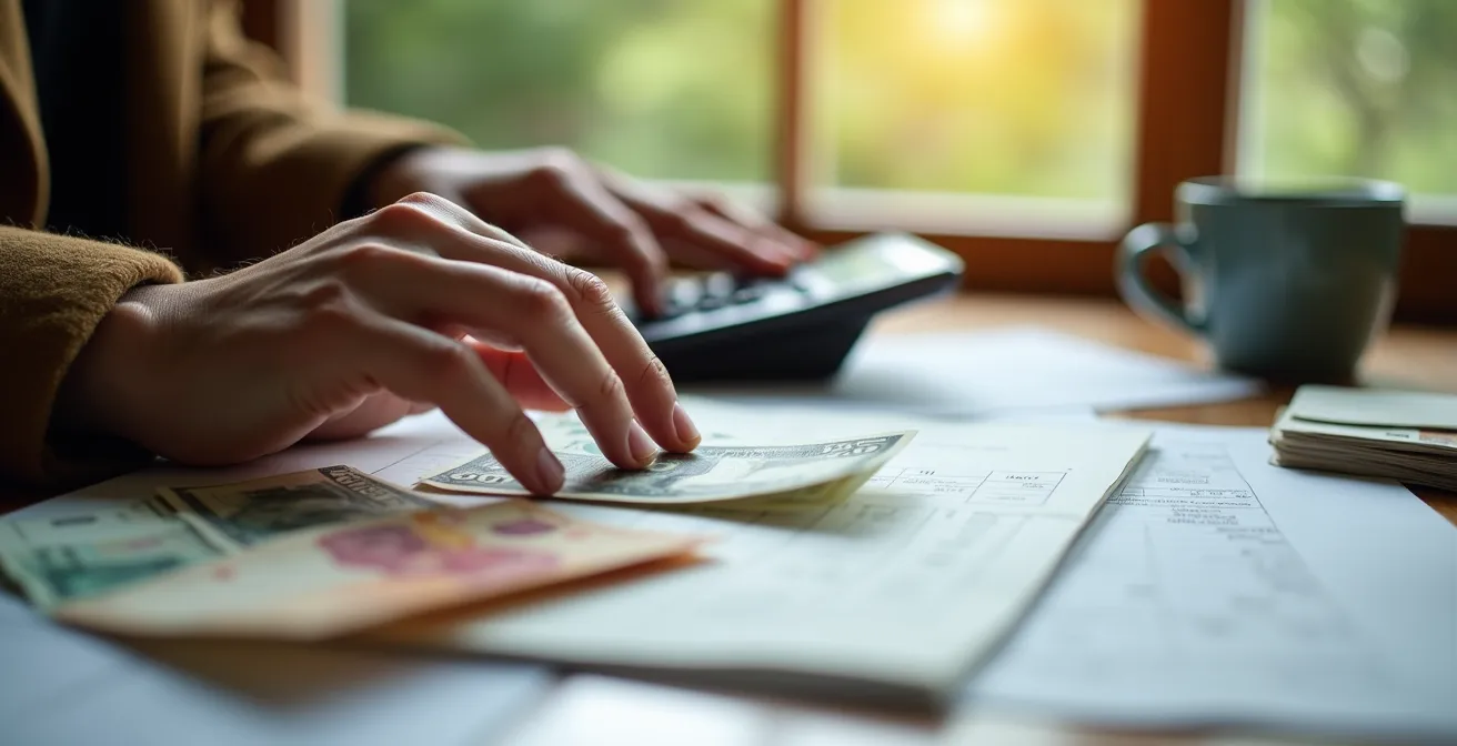 Detaillierte Budgetplanung für Safari mit verschiedenen Kostenkategorien