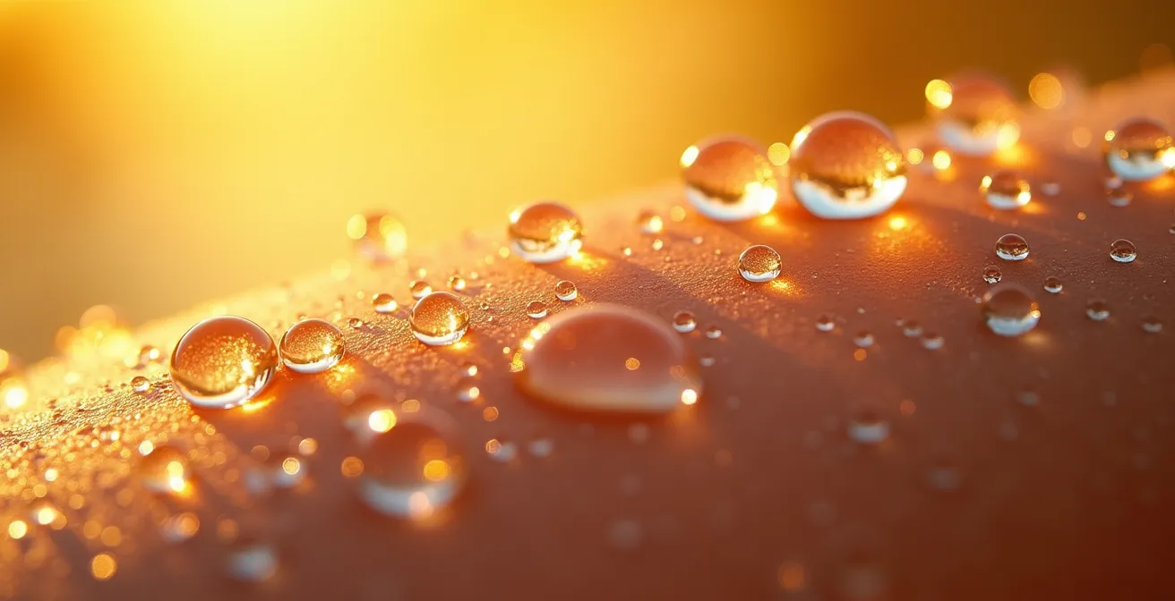 Darstellung der phototoxischen Reaktion bei Doxycyclin-Einnahme unter Sonneneinstrahlung